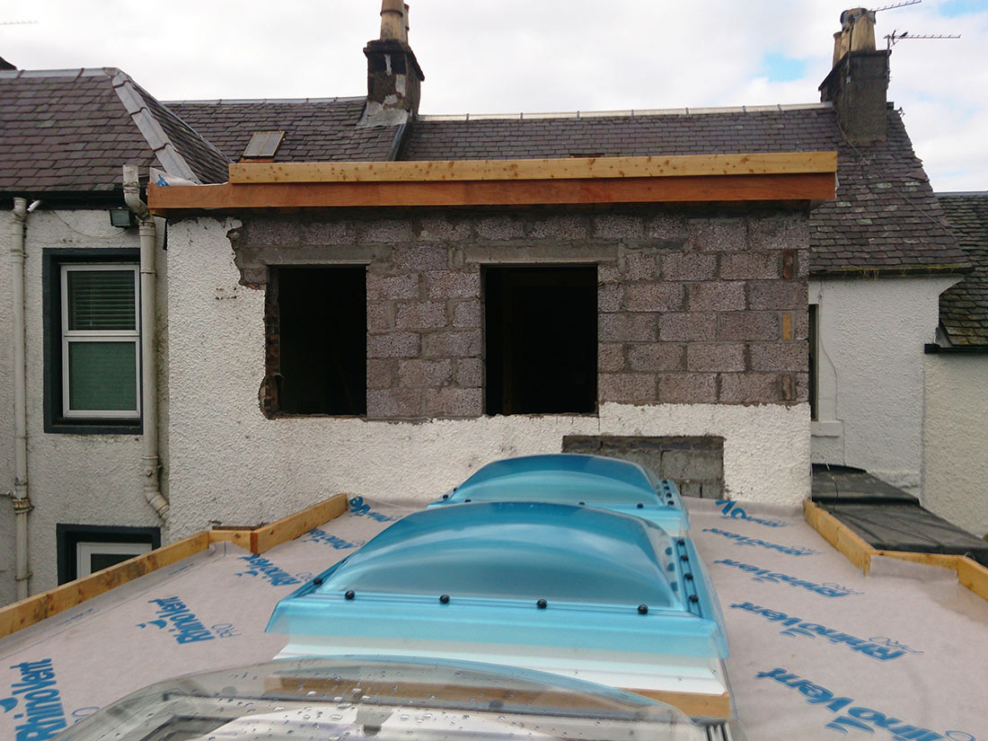 Our joiners know how important is proper waterproofing of flat roof