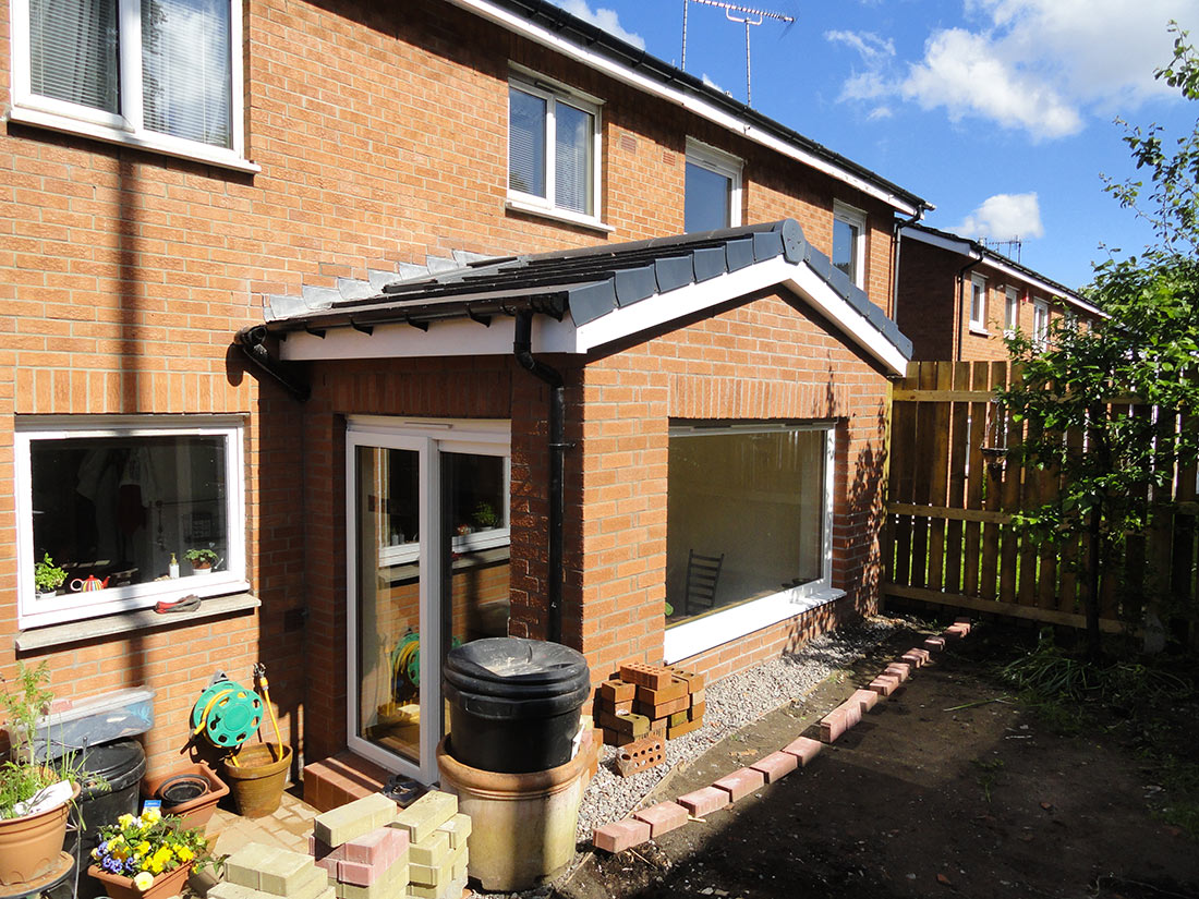 brick house extension